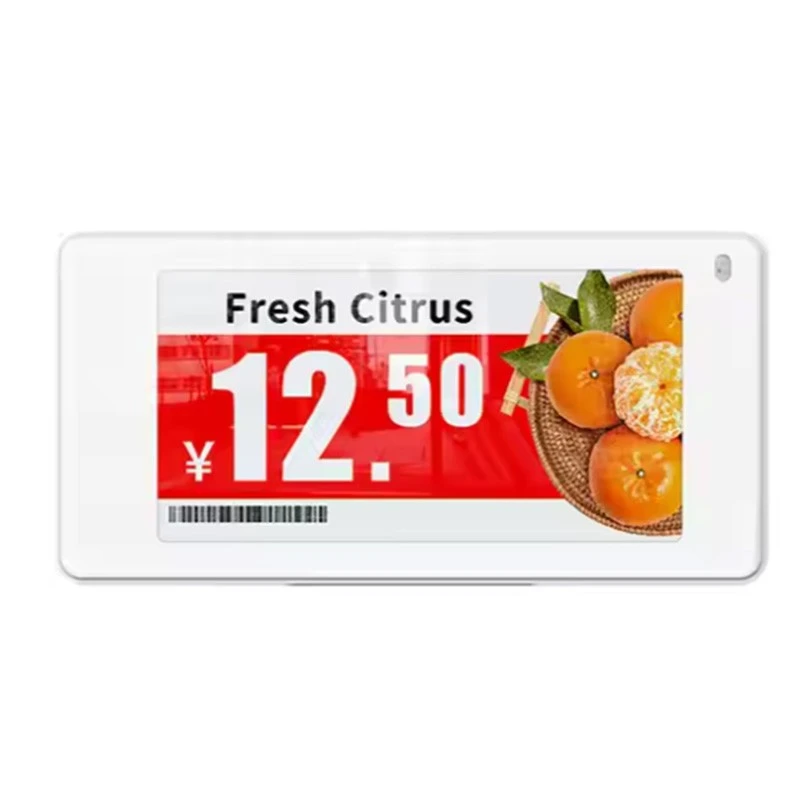 2,66 tommer elektronisk prisskilt
