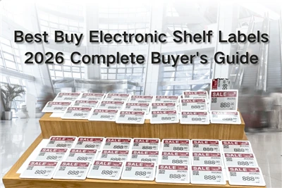 Best Buy elektroniske hyldeetiketter: 2026 Komplet købervejledning