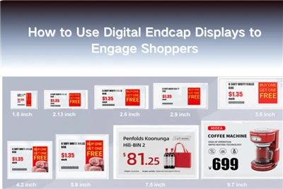 Sådan bruger du digitale endcap-skærme til at engagere kunder