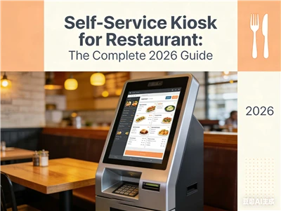 Selvbetjenings-kiosk for restaurant: Den komplette 2026-guide