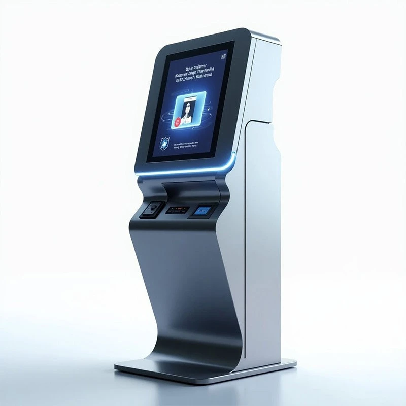 Selv-billetsalg interaktivt kioskdisplay